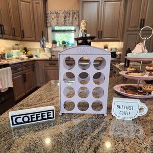 Coffee Pod Holder with butler